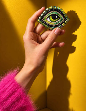Spilla Œil Céleste – Vert Enchanté — 2
