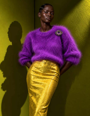 Spilla Œil Céleste – Violet Mystique — 5