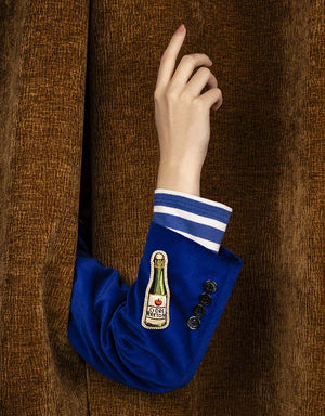 “Locquirec” Brooch – Cider Bottle — 1