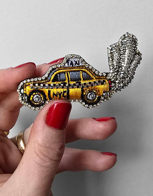 New York Taxi Brooch – Size S — 1