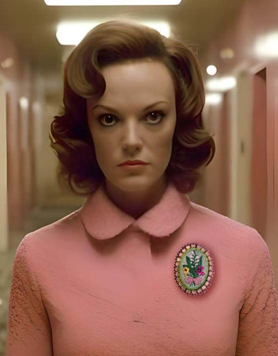 Bouquet of Lily of the Valley  brooch