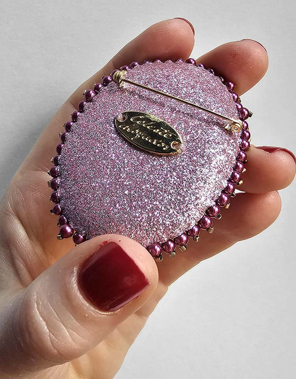 Bouquet of Lily of the Valley  brooch