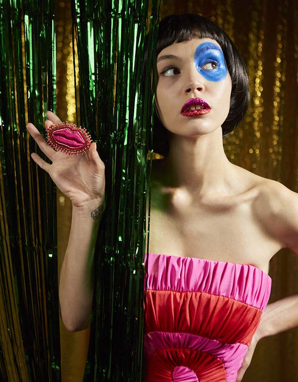 Broche "Ne dis rien" - Taille M