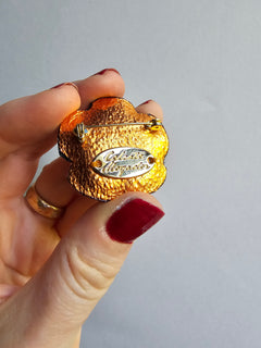 Détail de Broche « Fleur Pop »