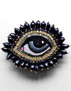 Spilla Occhio «Midnight Glimmer» — 1
