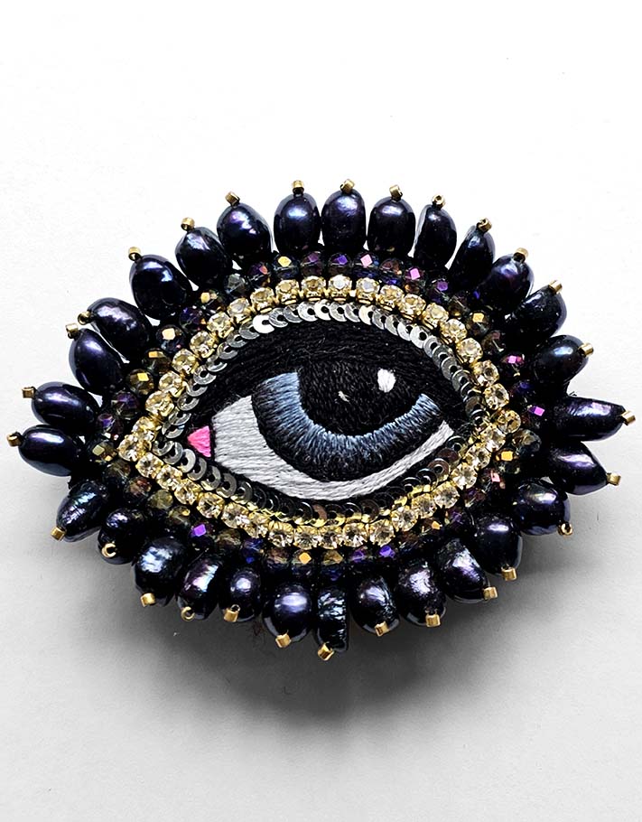 Spilla Occhio «Midnight Glimmer»