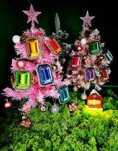 Embroidered Christmas Ornament – Polar Glow — 2