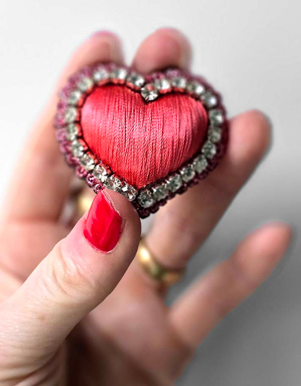 Olivia N. Pop brooch