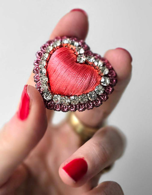 Olivia N. Pop brooch