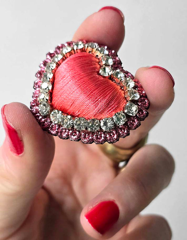 Olivia N. Pop brooch