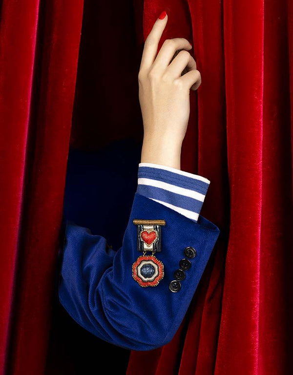 Cocarde&quot; brooch - Pre order available June 30