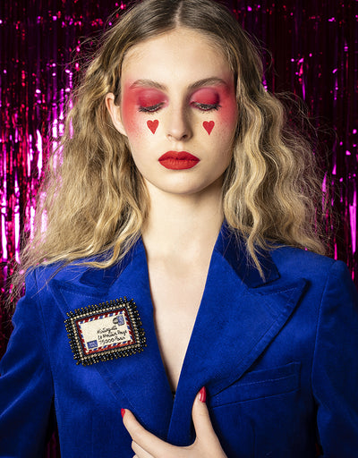 Enveloppe Mistinguette" brooch