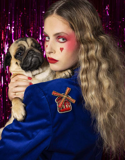 Moulin Rouge" brooch