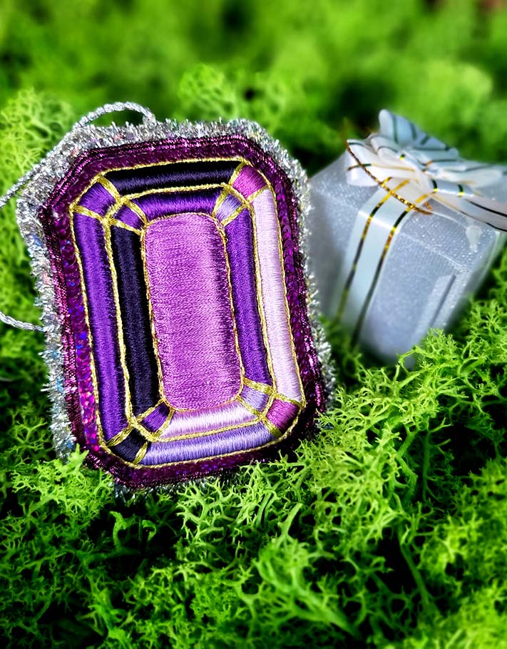 Déco Noël – Violet royal