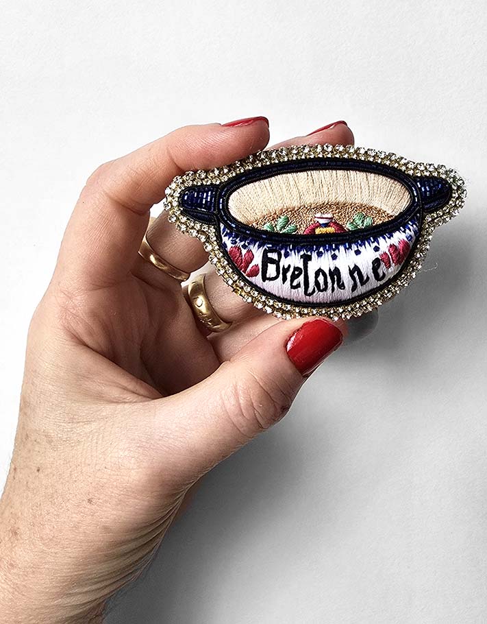 Broche  Breizh - Pré commande, dispo le 30 juin