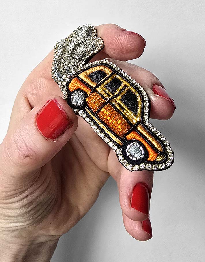 Broche Mercedes Break – Taille S