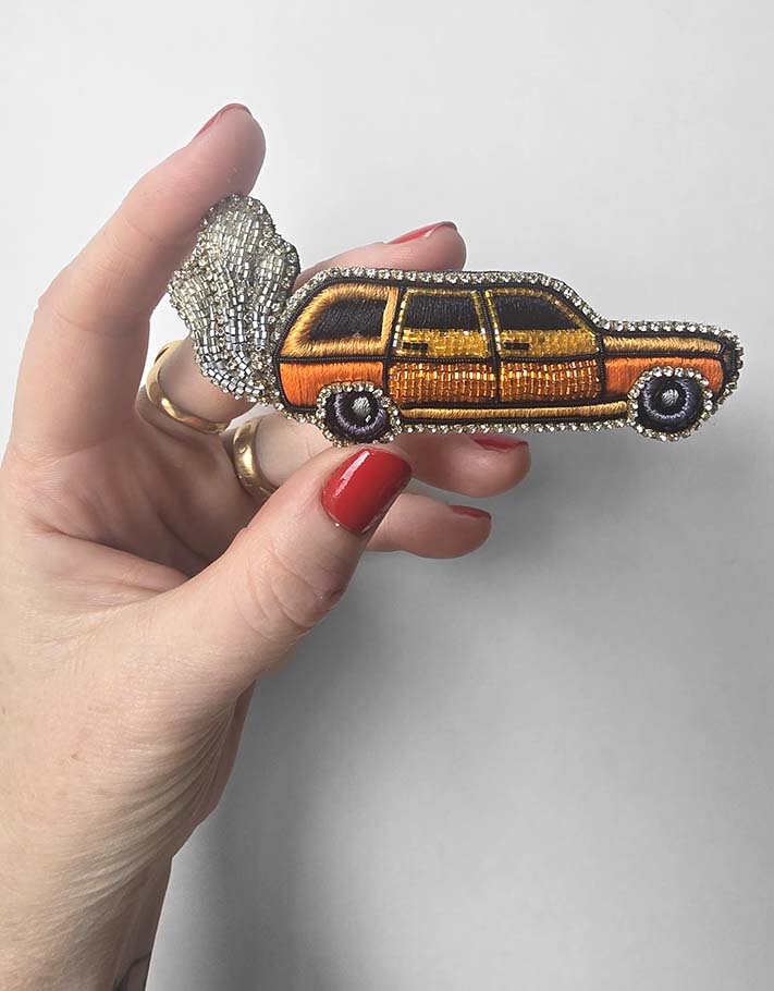 Broche Mercedes Break – Taille L