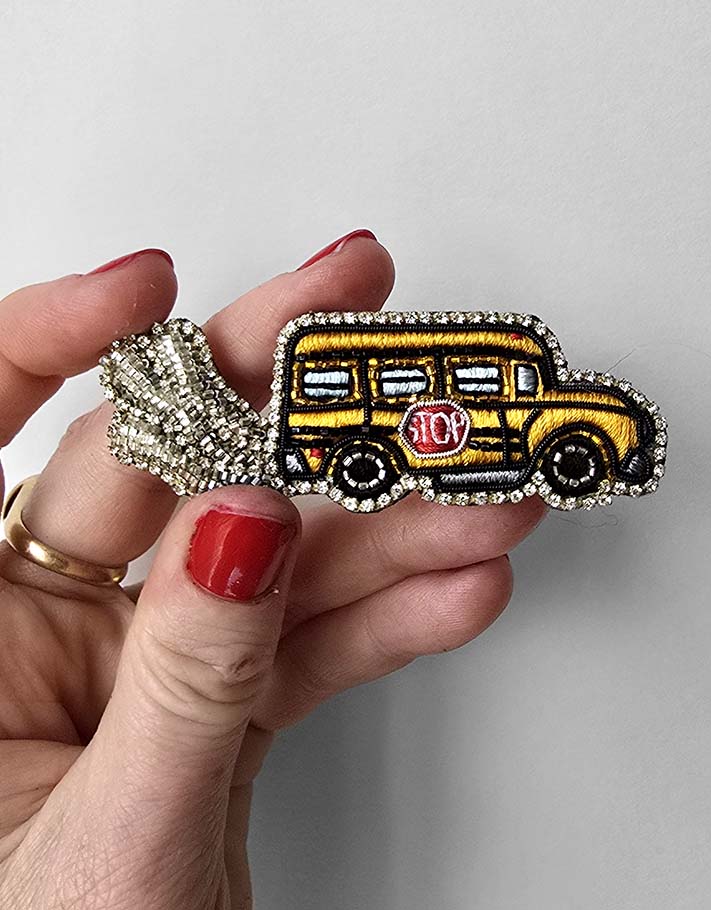 Broche School Bus – Taille S