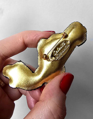 New York Taxi Brooch – Size S — 2