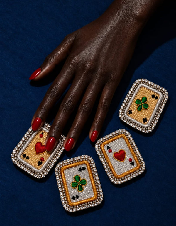 Ace of Hearts Card Brooch – Pre-order, available November 30 — 3