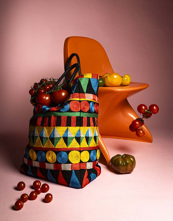 Cabas Le Circassien brodé à la main – Pré commande disponible fin Novembre