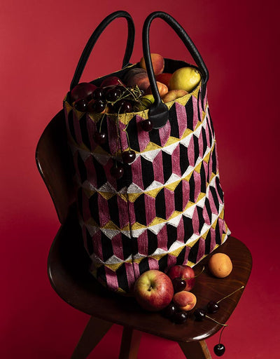 Cabas Le Bejmat brodé à la main / Pré commande disponible fin Novembre