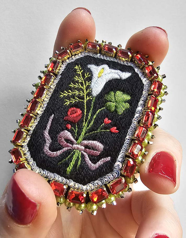 Arôma bouquet brooch