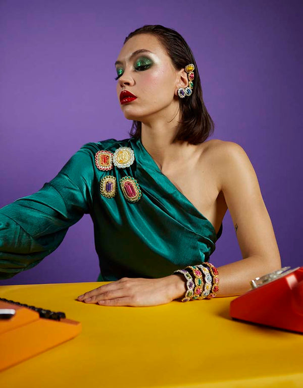 Youkoukoun XS Citrine earring