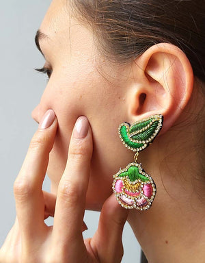 Nancy S. Clip-On Earrings — 1