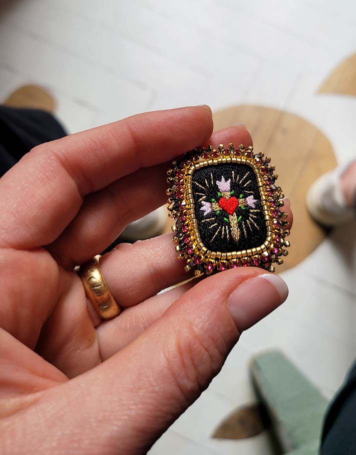 Mini scapular croix/ COLLECTOR #3