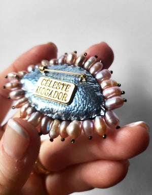 “Pearl Lagoon” Eye Brooch — 3