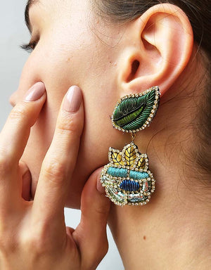 Patti S. Clip-On Earrings — 1