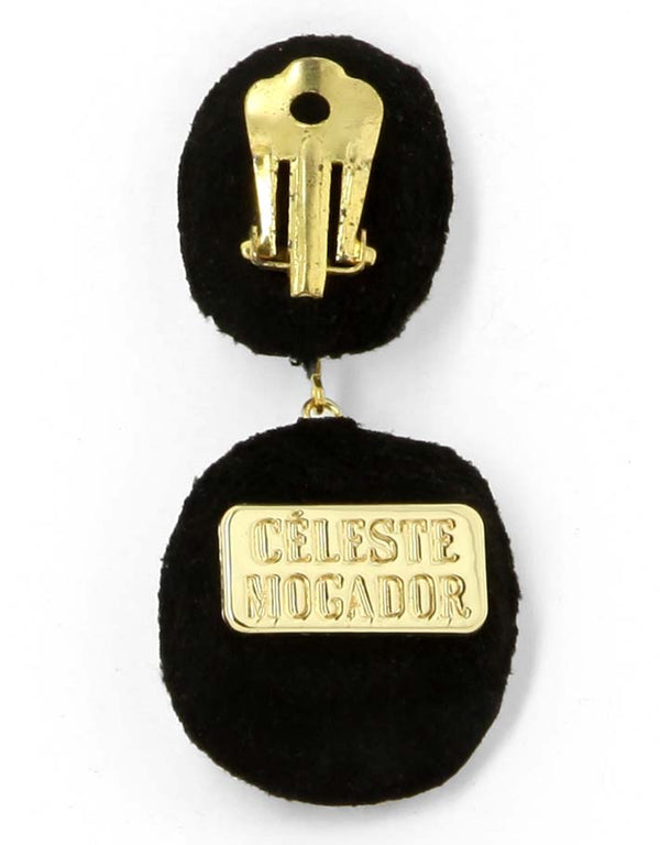 Boucle d&#39;oreille Youkoukoun améthyste et peridot