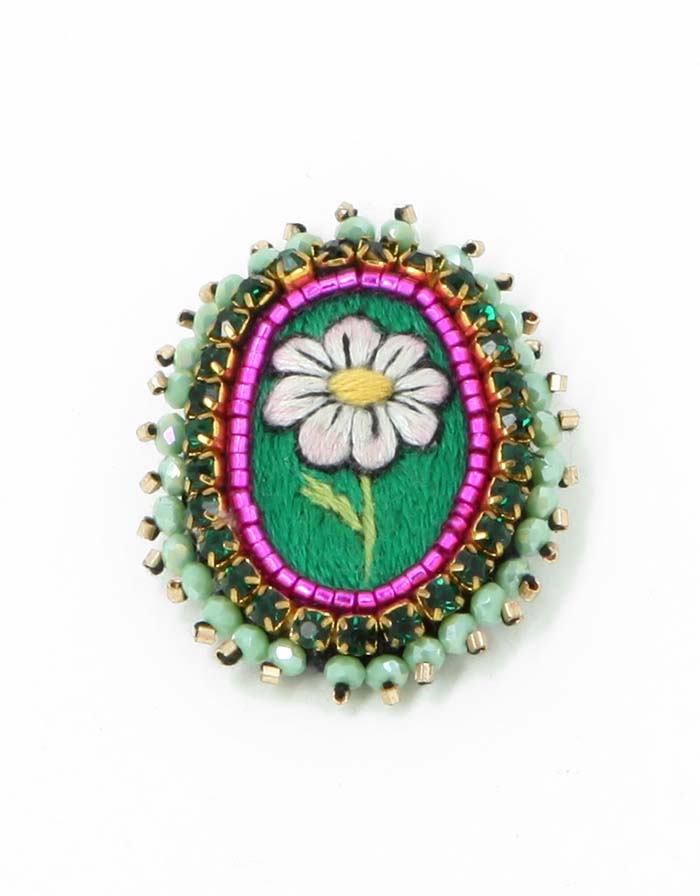 Small brooch Marguerite/ COLLECTOR #1