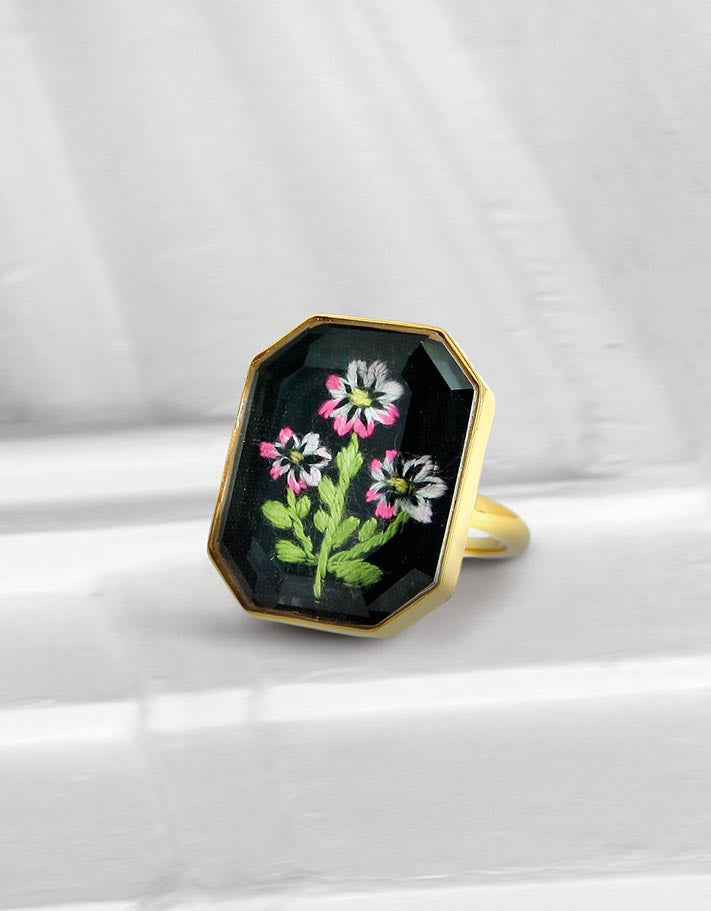 Bague : Fleurs - Céleste Mogador