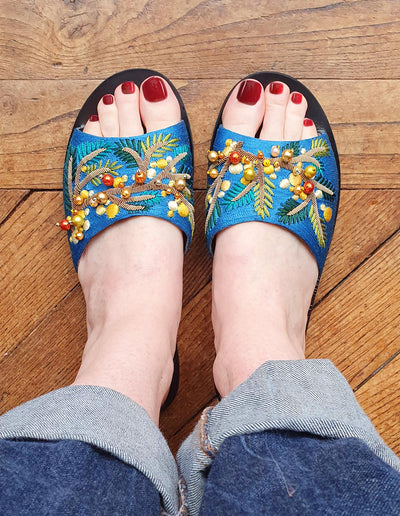"Mimosa" sandals