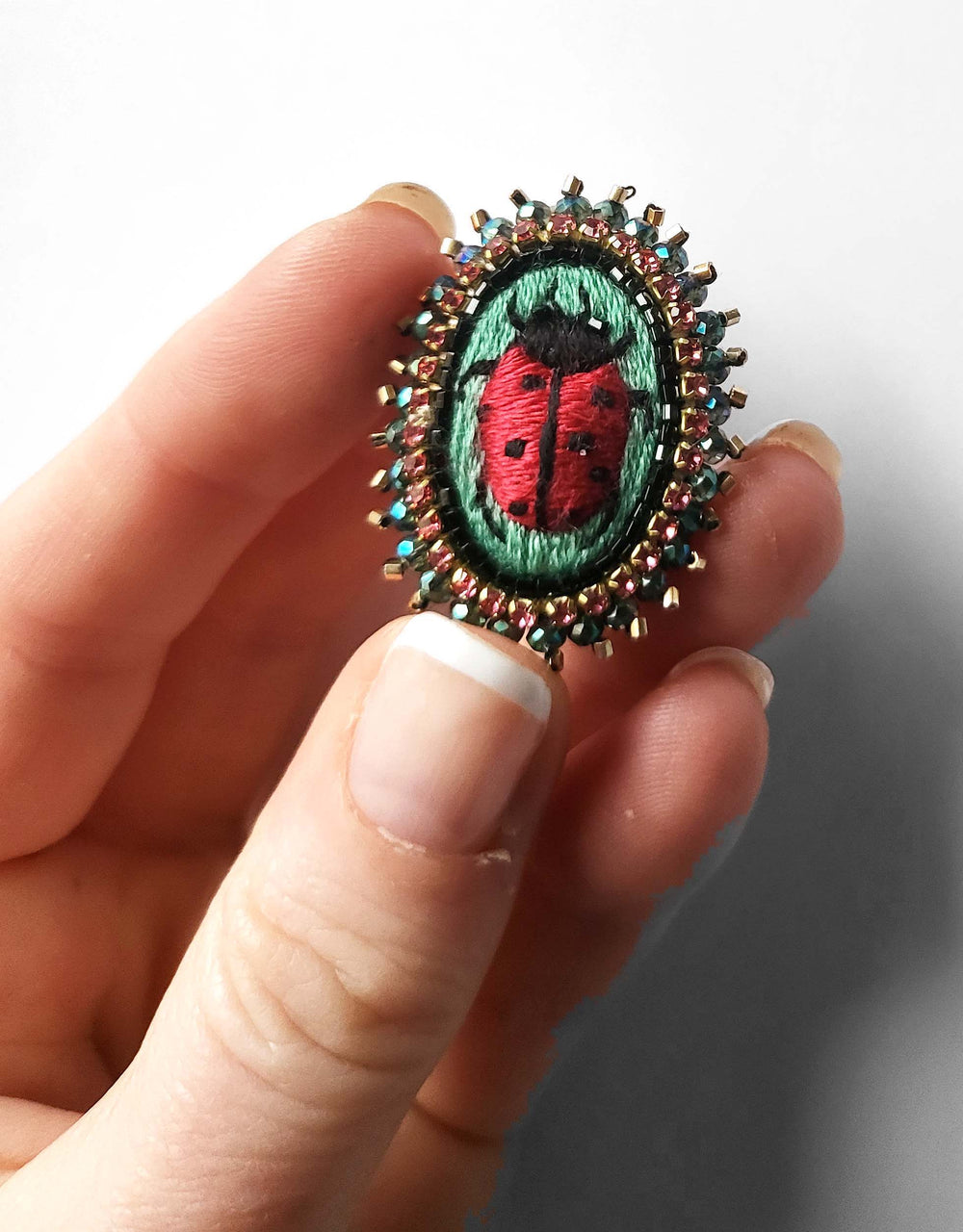 Mini Ladybird Brooch